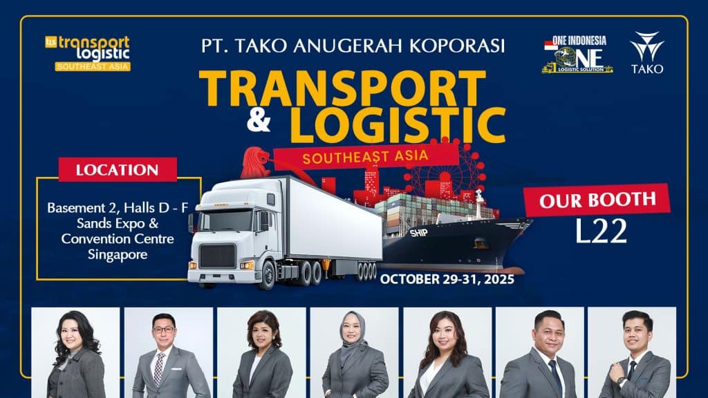 PT TAKO Anugerah Koporasi Tampil di Singapore Expo: Mengusung Semangat “One Indonesia, One Logistic Solution” ke Kancah Internasional